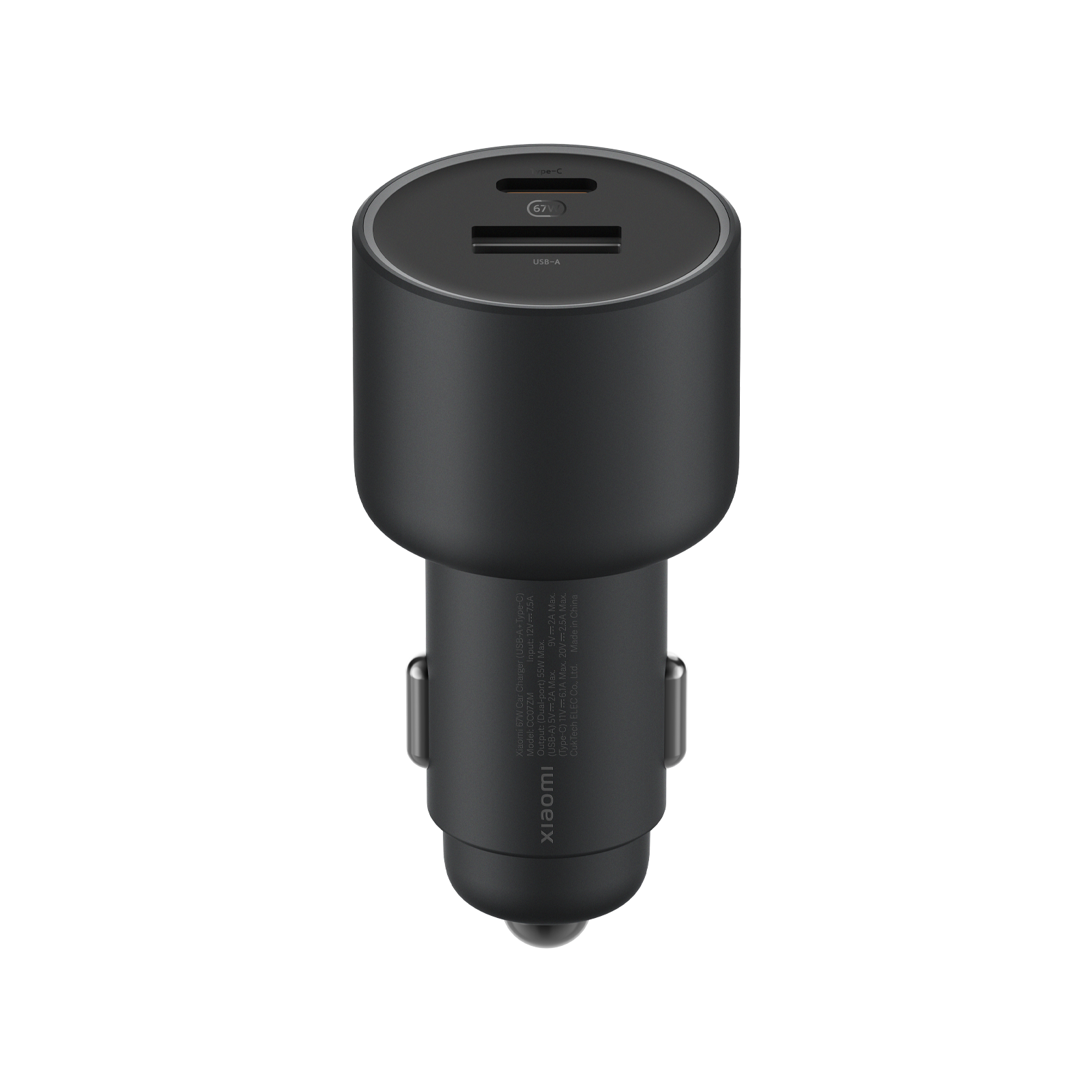 Xiaomi 67W Car Charger USB-A + Type-C