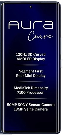 Lava Lava Aura Curve 5G view